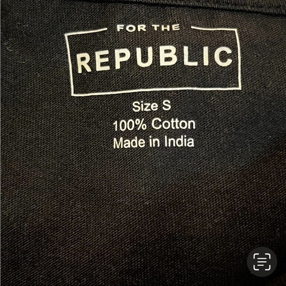 NEW For the Republic Flutter Sleeve Crew Neck Top S Boxy Oversized Black - Picture 10 of 11